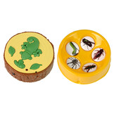 RC kameleon - 28x12x15cm - met lichteffecten - groen