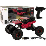 Bestuurbare auto - R/C buggy - tot 30m - 2,4GHz - rood