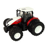 Bestuurbare trekker - RC tractor - 2,4G - 19x12x15cm - rood wit