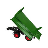 Bestuurbare trekker - RC tractor - 2,4G - 19x12x15cm - rood wit