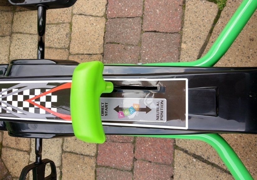 Skelter - go kart - 92x56x56cm - groen zwart