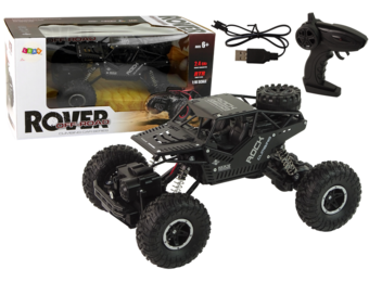 Bestuurbare auto - R/C buggy - tot 30m - 2,4GHz - zwart