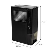 Luchtontvochtiger WEBBER DEX1 - 39x16x25,7cm - tot 20m2 - 2,3L