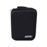 Drone - met camera - 12x3x11cm - inclusief koffer - oranje zwart