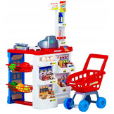Speelgoed supermarkt - 82x50x41cm - met scanner en weegschaal