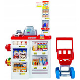 Speelgoed supermarkt - 82x50x41cm - met scanner en weegschaal