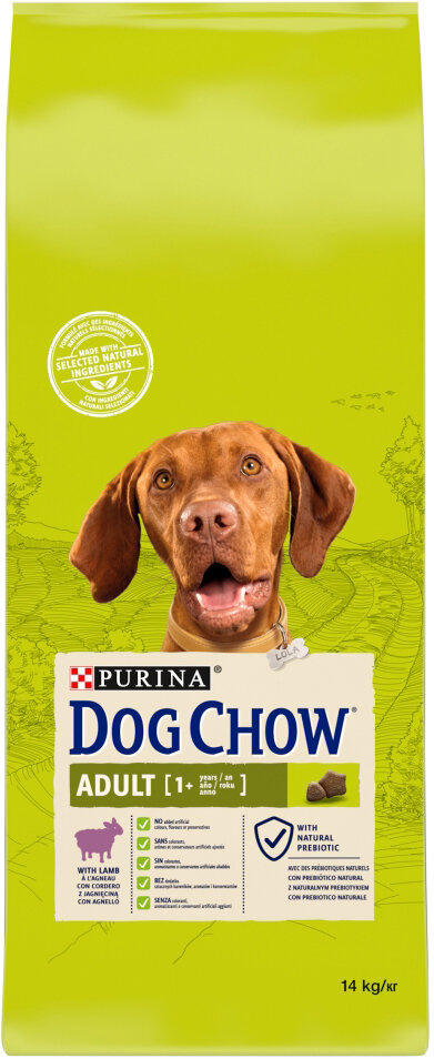 Hondenvoer - Purina Dog Chow Adults - lam - 14 kg