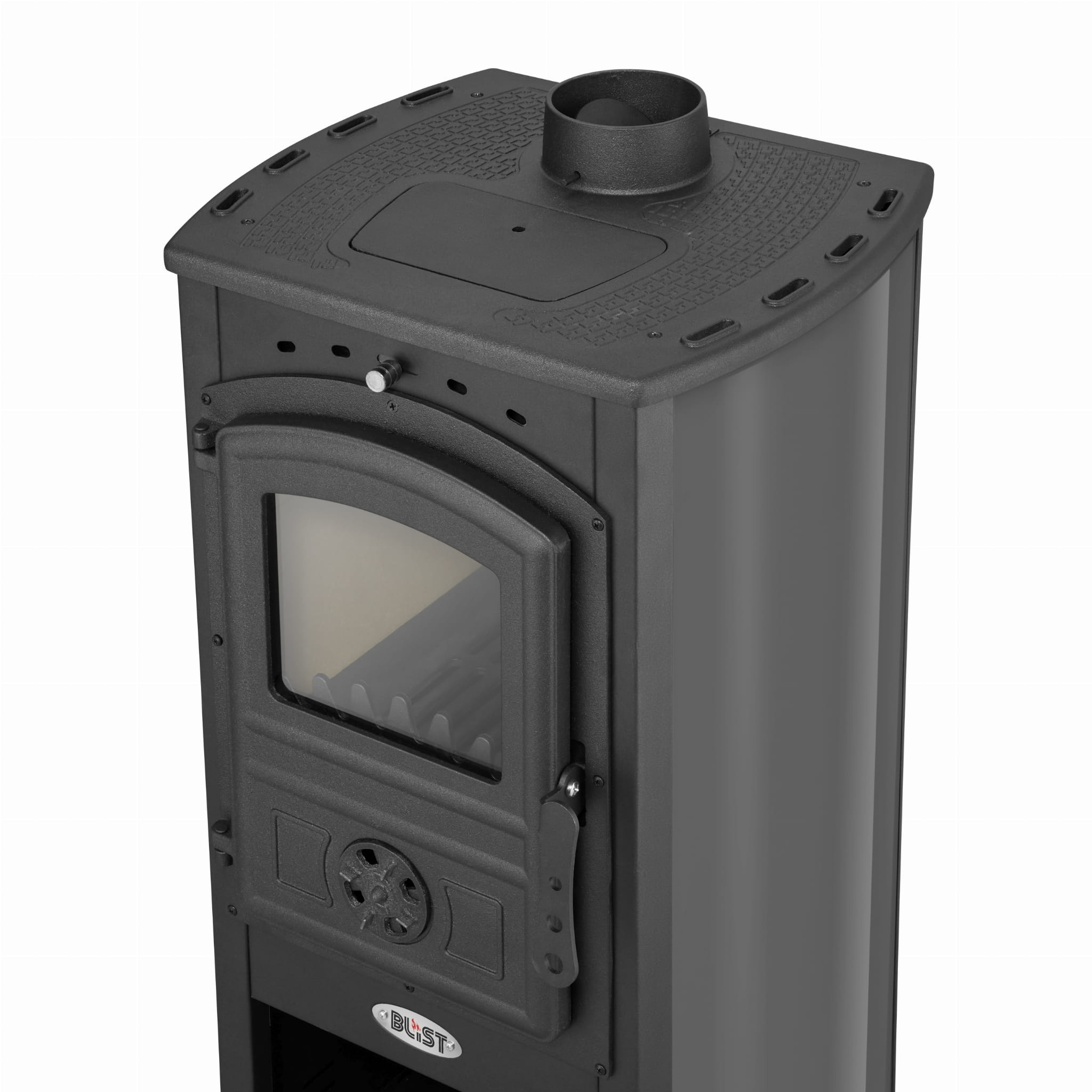 Houtkachel Modena - met gietijzeren verwarmingsplaat – 7,3 kW