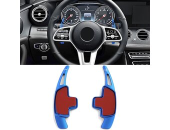 Schakelflippers Mercedes CLA C117/X117/C118/X118, CLS C218/X218/C257, coupe/shooting brake - blauw