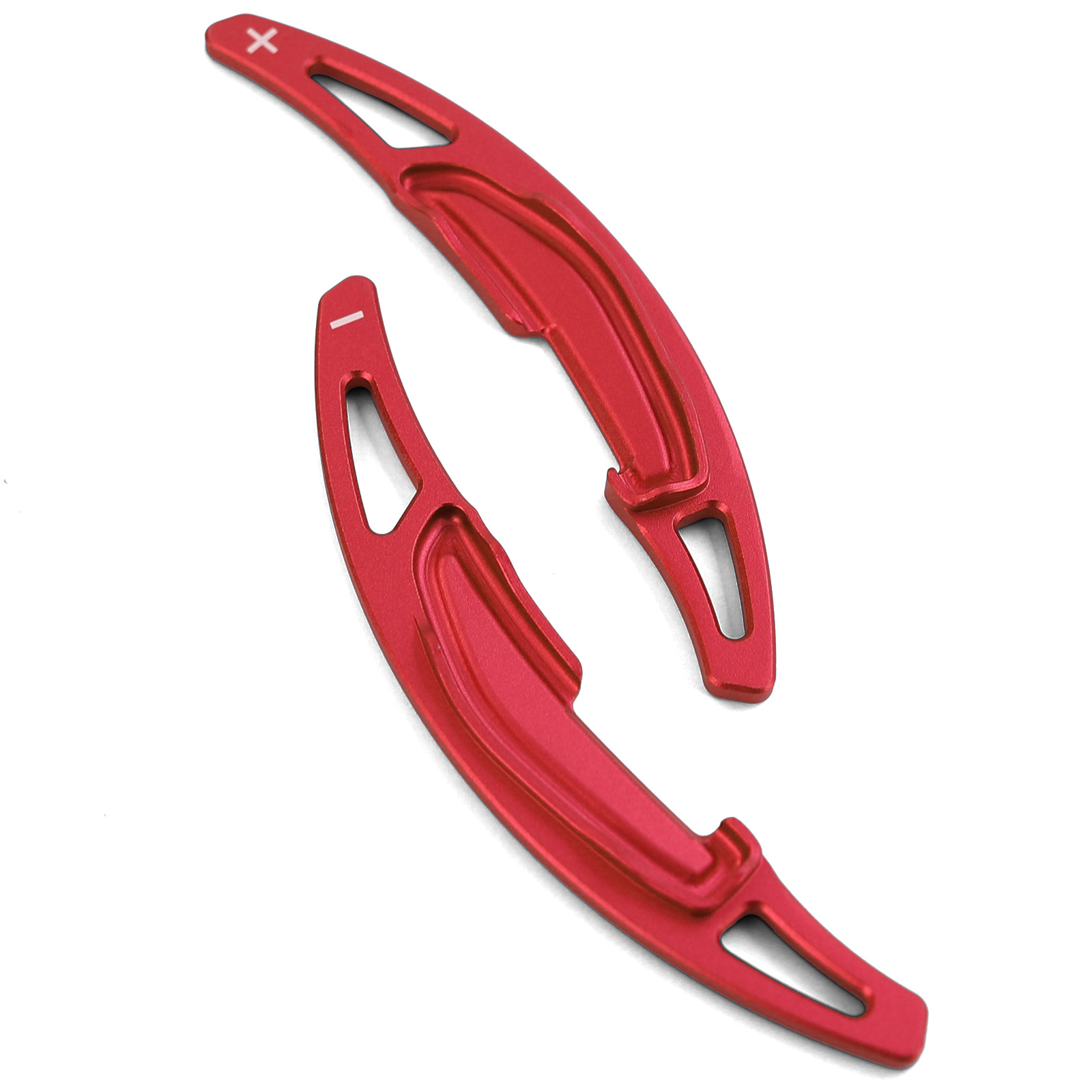 Schakelflippers geschikt voor BMW M2 F87, M3 F80, M4 F82/F83, coupé/cabrio - rood