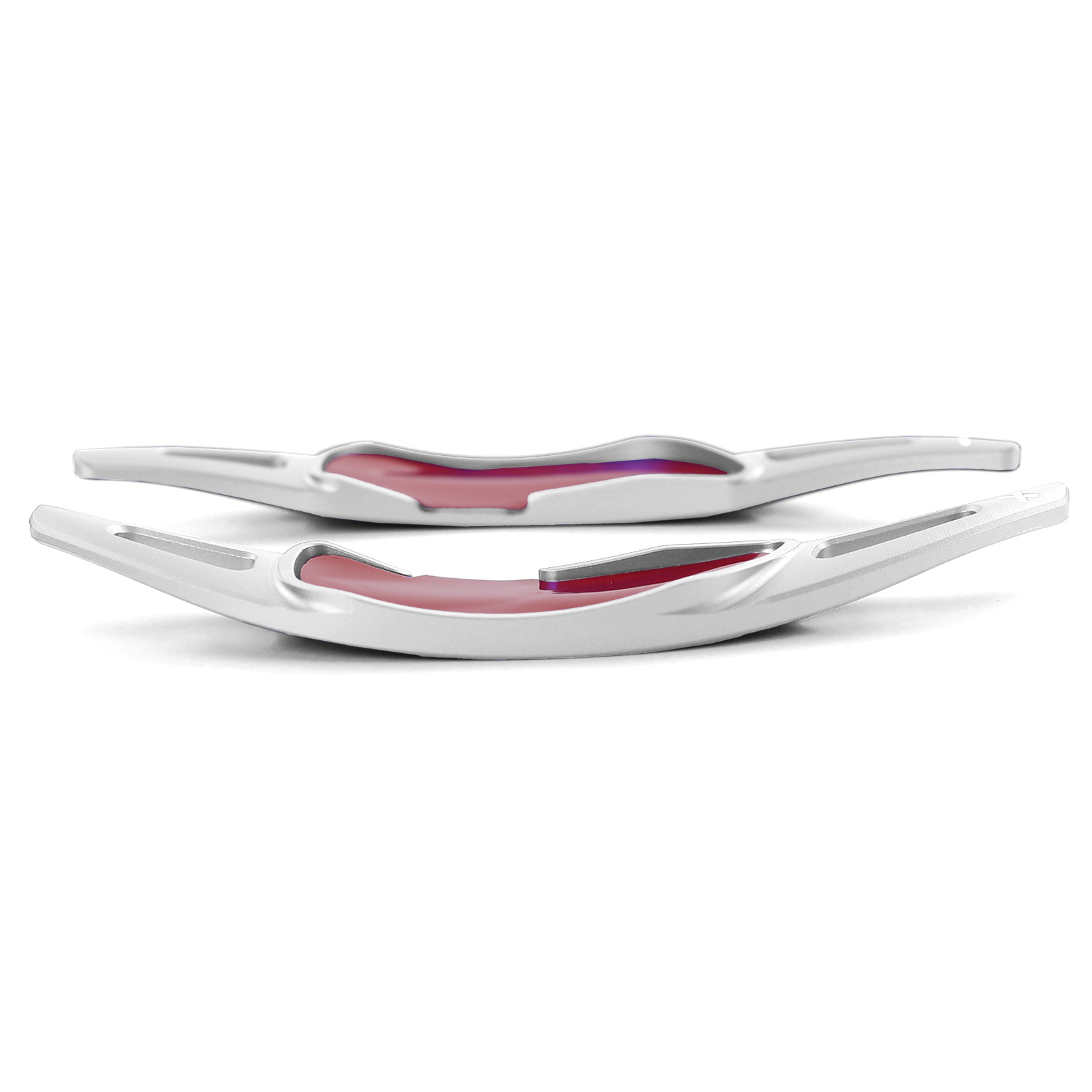 Schakelflippers Mercedes AMG G63 W463, GLA35/GLA45 X156 - zilver