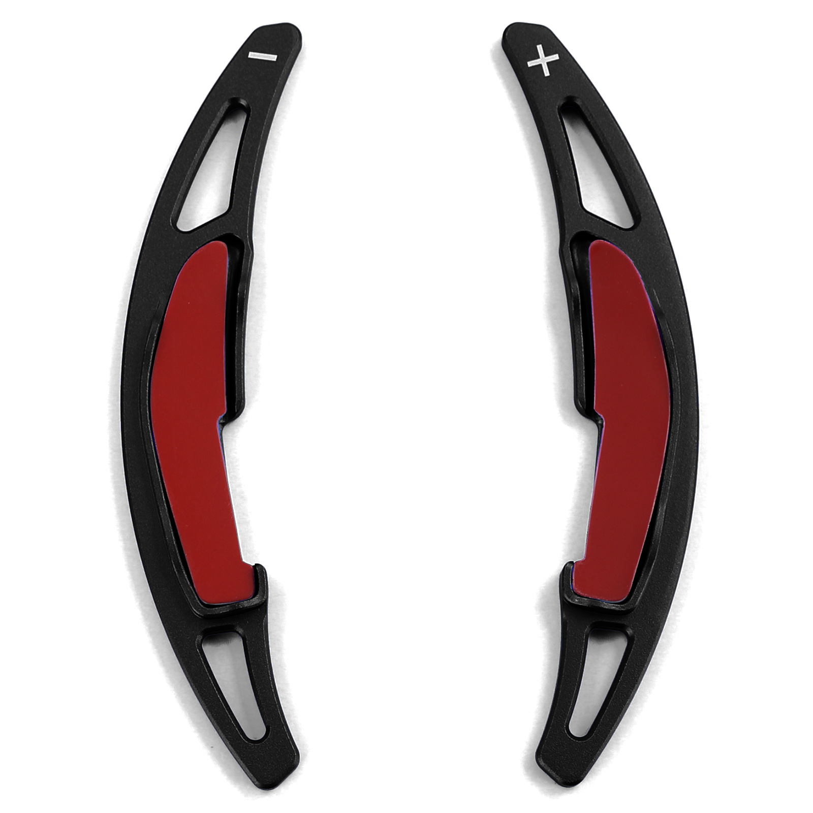 Schakelflippers BMW X5M F85, X6M F86 - aluminium - zwart