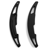 Schakelflippers BMW X5M F85, X6M F86 - aluminium - zwart