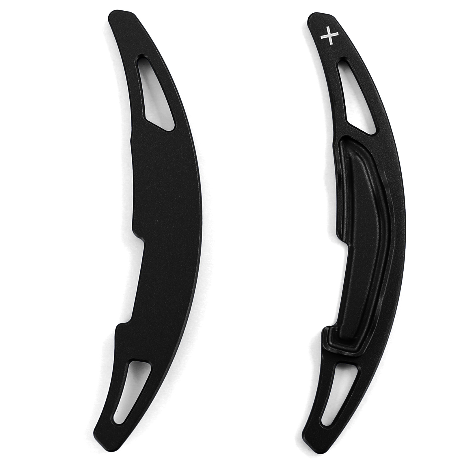 Schakelflippers BMW X5M F85, X6M F86 - aluminium - zwart