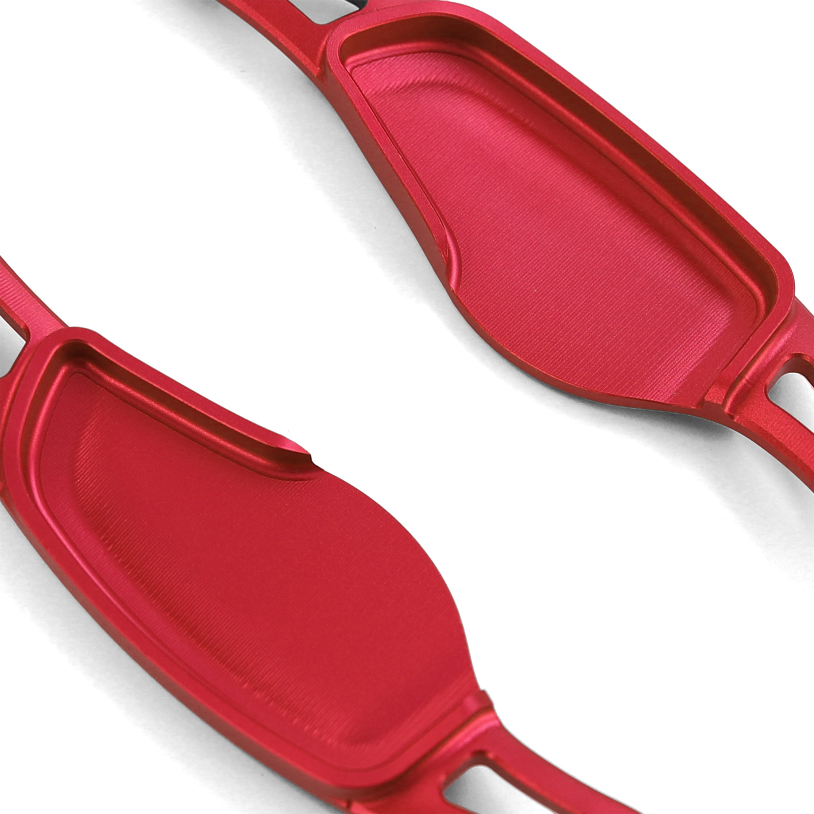 Schakelflippers geschikt voor BMW M2 F87, M3 F80, M5 F90, M8 F92/F92/F93, cabrio/coupé/gran coupé - rood