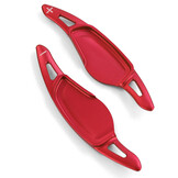 Schakelflippers geschikt voor BMW M2 F87, M3 F80, M5 F90, M8 F92/F92/F93, cabrio/coupé/gran coupé - rood