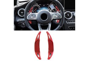 Schakelflippers Mercedes AMG A35/A45 W176/W177, C43/C63 W205/C205/S205, sedan/coupé/T-Model - rood