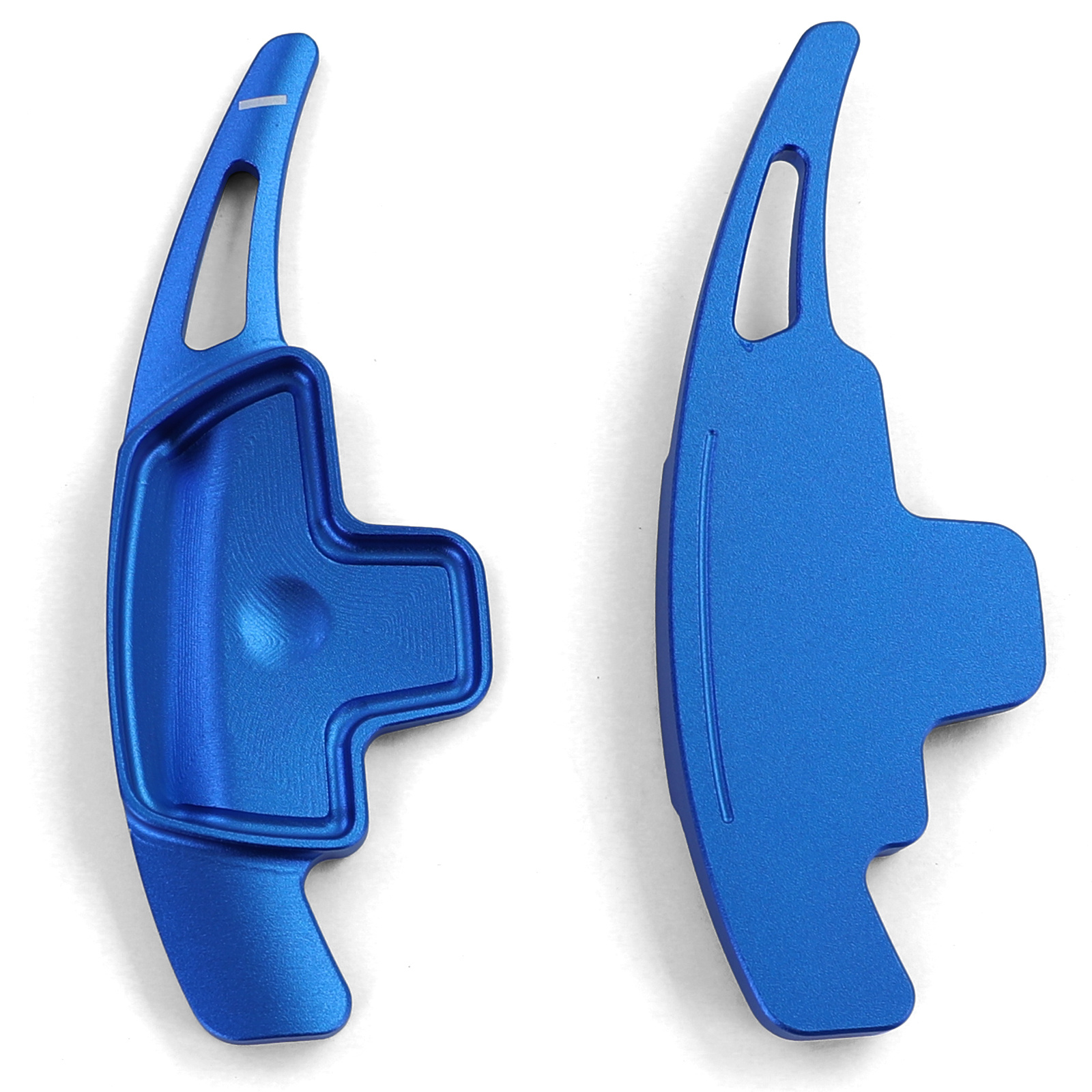 Schakelflippers geschikt voor Mercedes A-Klasse W176/W177, B-Klasse W246/W247, C-Klasse W205/S205/C205, E-Klasse W213/S213/C238, sedan/coupé/T-Model - blauw