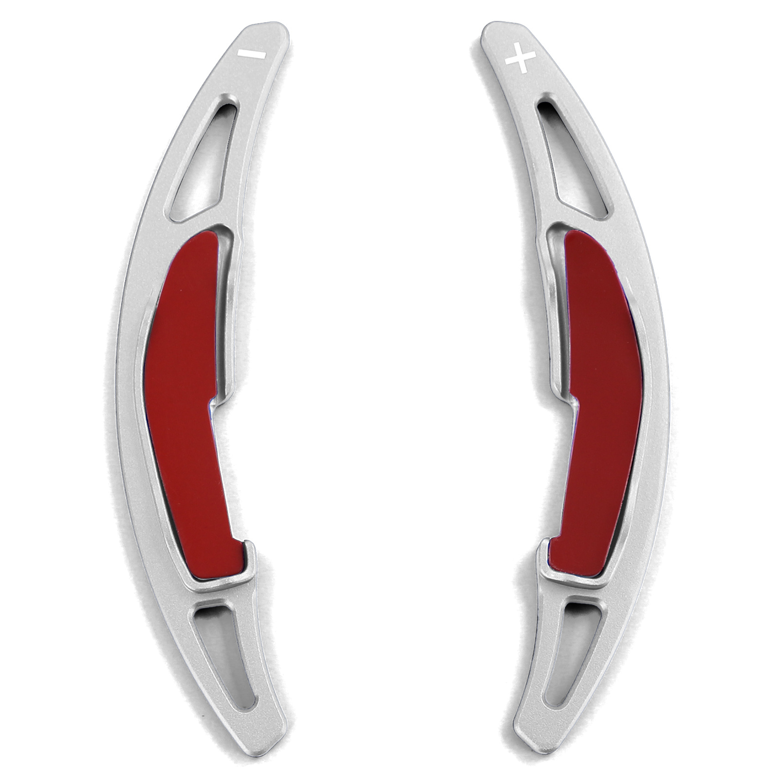 Schakelflippers geschikt voor BMW X5M F85, X6M F86 - aluminium - zilver