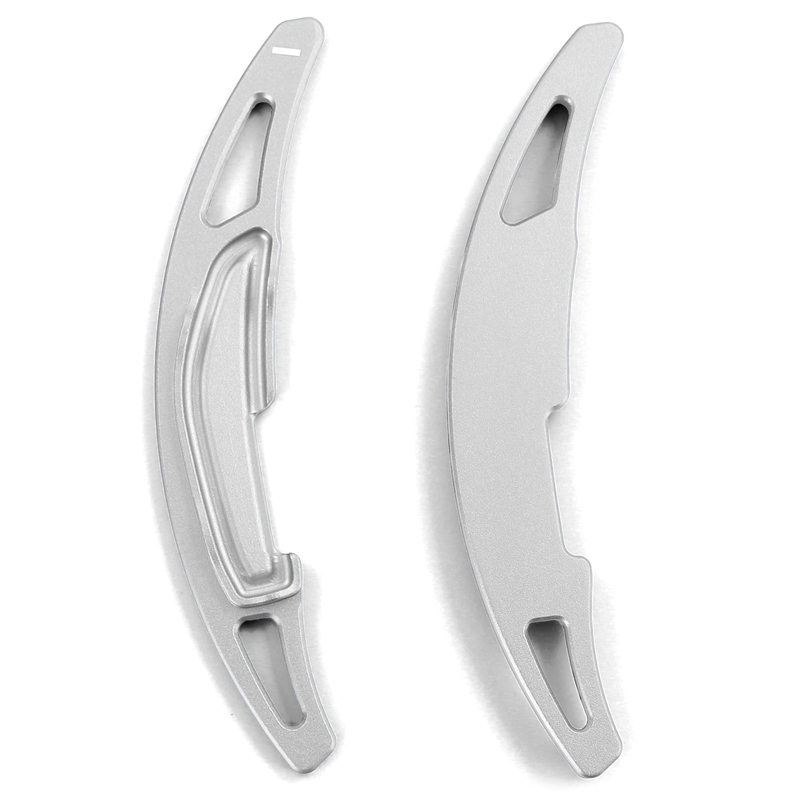 Schakelflippers geschikt voor BMW X5M F85, X6M F86 - aluminium - zilver