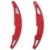 Schakelflippers geschikt voor BMW X5M F85, X6M F86 - aluminium - rood