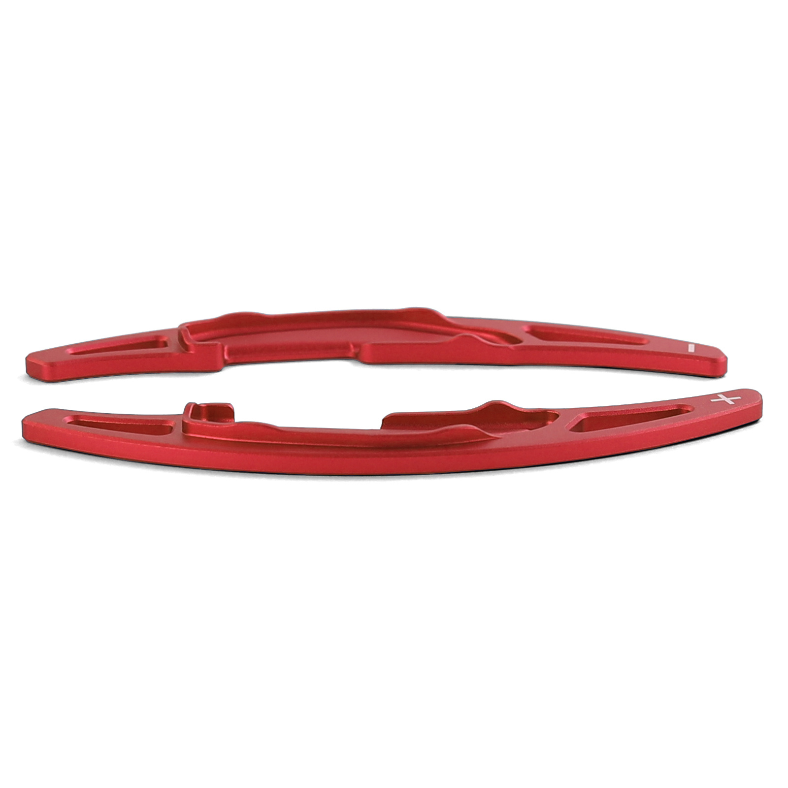 Schakelflippers geschikt voor BMW X5M F85, X6M F86 - aluminium - rood
