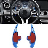 Schakelflippers geschikt voor Mercedes SL R231, SLC R172, EQC N293 - blauw