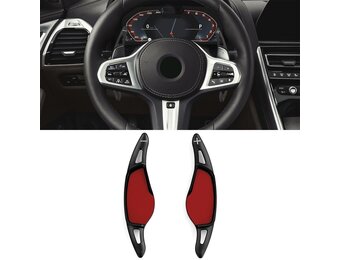 Schakelflippers BMW M2 F87, M3 F80, M5 F90, M8 F92/F92/F93, cabrio/coupé/gran coupé - zwart