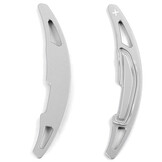 Schakelflippers geschikt voor BMW M2 F87, M3 F80, M4 F82/F83, coupé/cabrio - zilver