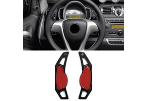 Schakelflippers Smart ForTwo 451 coupe/cabrio 2009-2019 - zwart