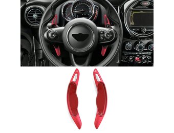 Schakelflippers Mini Clubman F54, Countryman F60 - rood
