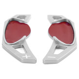 Schakelflippers Smart ForTwo 451 coupe/cabrio 2009-2019 - zilver