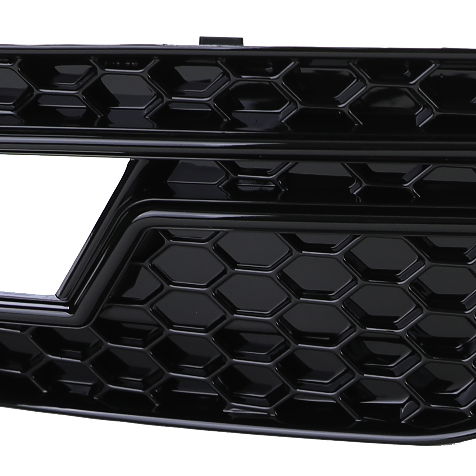Grille geschikt voor Audi A4 B8, sedan/avant - 2-delige set - zwart glans