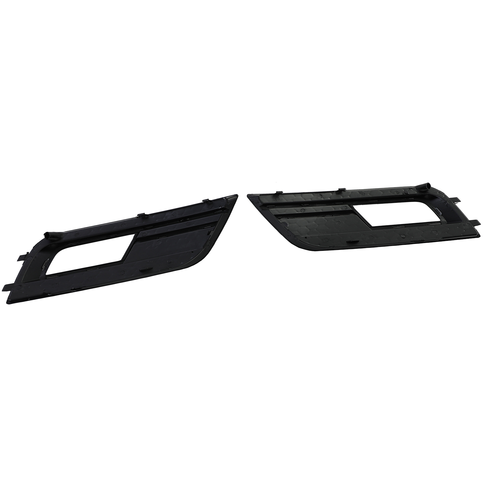 Grille geschikt voor Audi A4 B8, sedan/avant - 2-delige set - zwart glans