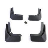 Spatlappen geschikt voor VW Golf Sportsvan 2014-2017 - 4-delig - zwart