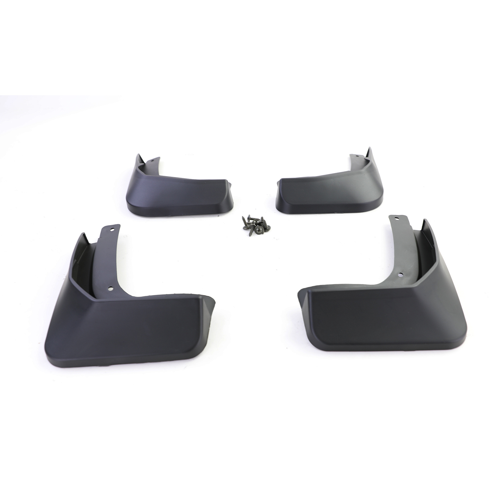 Spatlappen geschikt voor VW Golf Sportsvan 2014-2017 - 4-delig - zwart