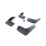 Spatlappen geschikt voor VW Golf Sportsvan 2014-2017 - 4-delig - zwart