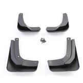 Spatlappen geschikt voor VW Golf Sportsvan 2014-2017 - 4-delig - zwart