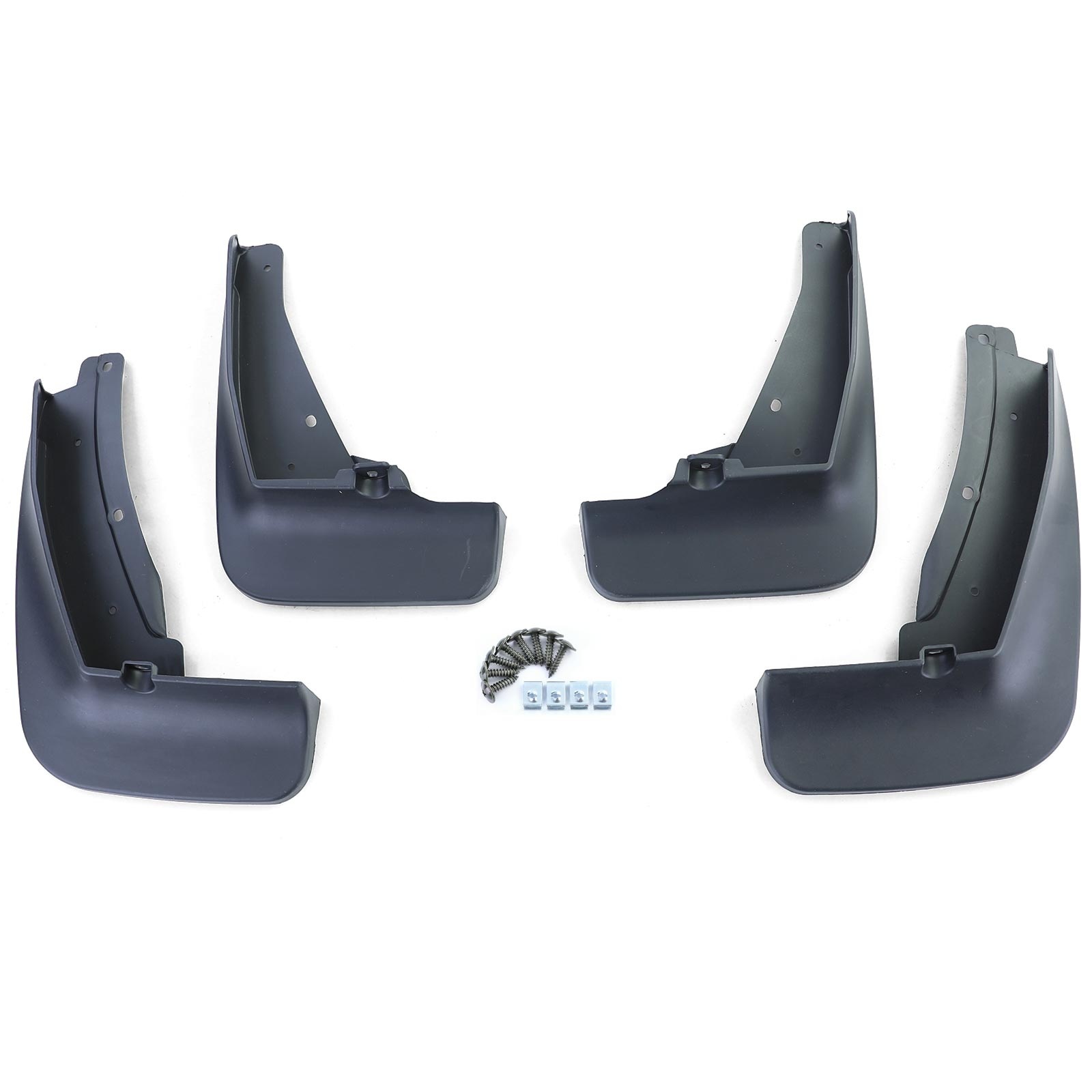 Spatlappen geschikt voor VW Tiguan X SUV-coupé vanaf 2020 - 4-delig - R-Line - zwart