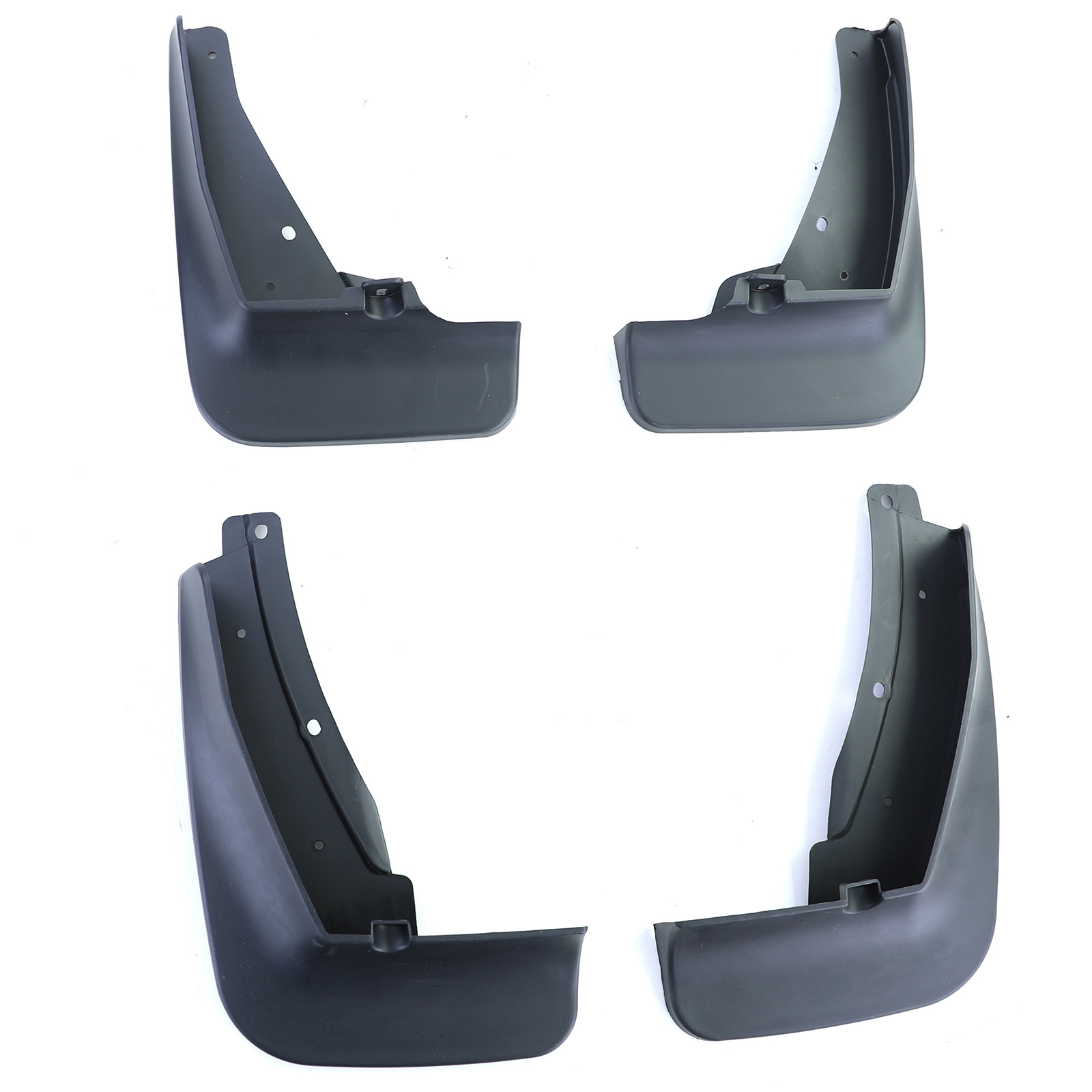 Spatlappen geschikt voor VW Tiguan X SUV-coupé vanaf 2020 - 4-delig - R-Line - zwart