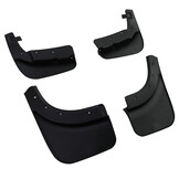 Spatlappen geschikt voor VW Touareg II 7P 2010-2018 - 4-delig - zwart