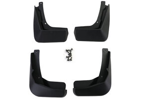 Spatlappen geschikt voor VW Golf Sportsvan facelift 2017-2020 - 4-delig - zwart