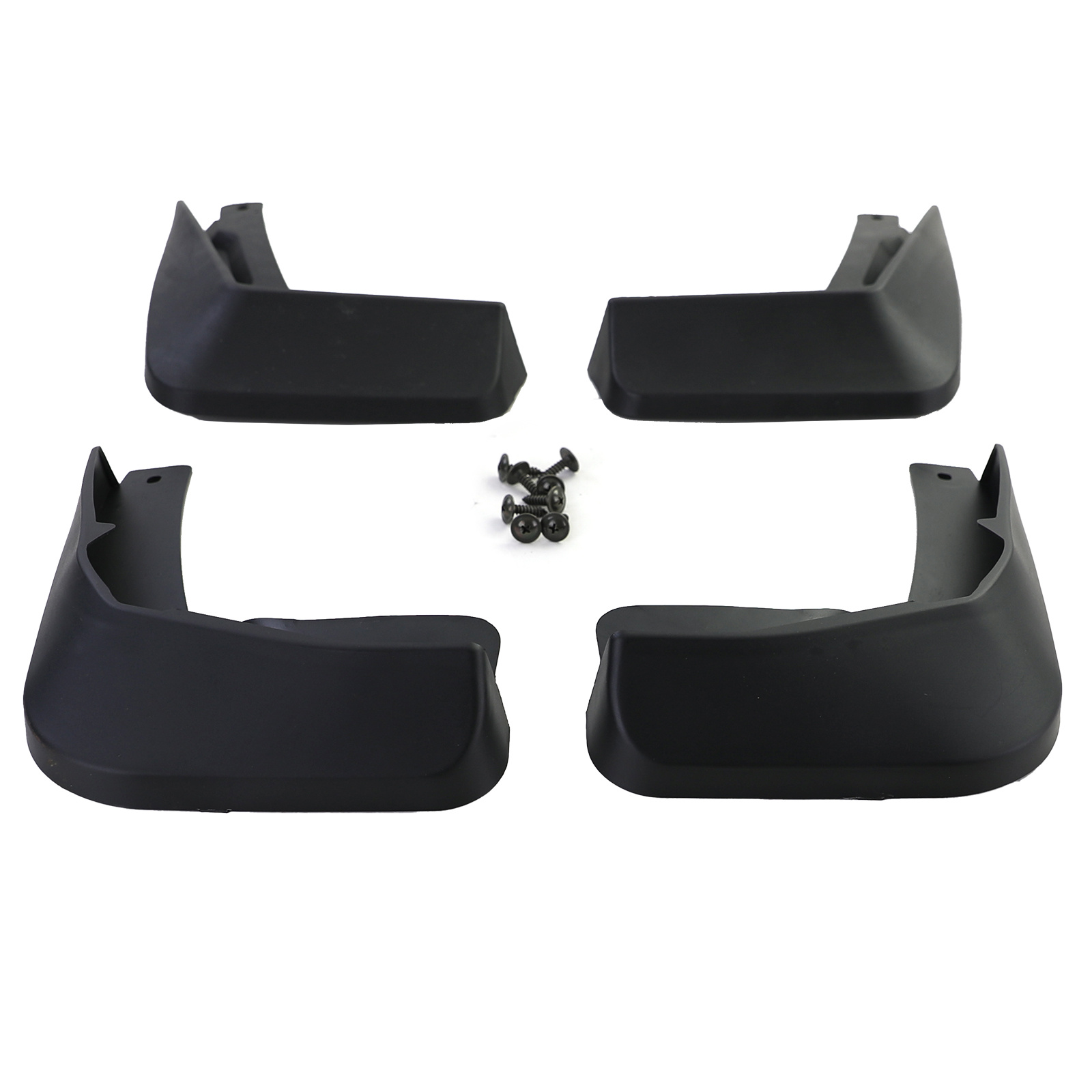 Spatlappen geschikt voor VW Golf Sportsvan facelift 2017-2020 - 4-delig - zwart