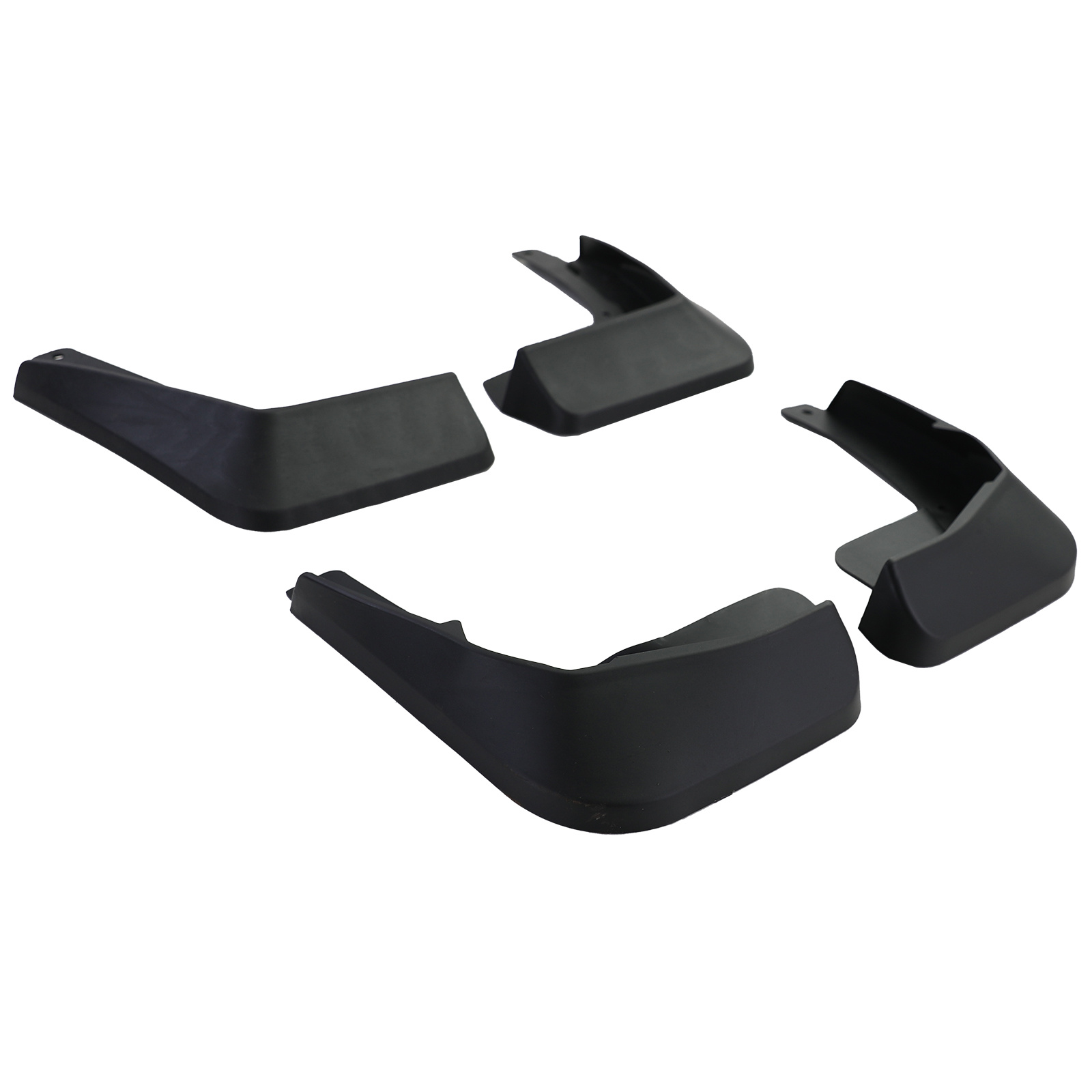 Spatlappen geschikt voor VW Golf Sportsvan facelift 2017-2020 - 4-delig - zwart