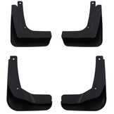 Spatlappen geschikt voor VW Golf Sportsvan facelift 2017-2020 - 4-delig - zwart