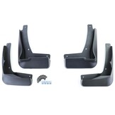 Spatlappen - geschikt voor VW Golf 8 vanaf 11/2019 - 4-delig - R-Line - zwart