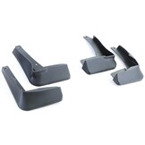 Spatlappen - voor VW Golf 8 vanaf 11/2019 - 4-delig - R-Line - zwart