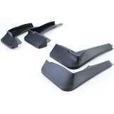 Spatlappen - voor VW Golf 8 vanaf 11/2019 - 4-delig - R-Line - zwart