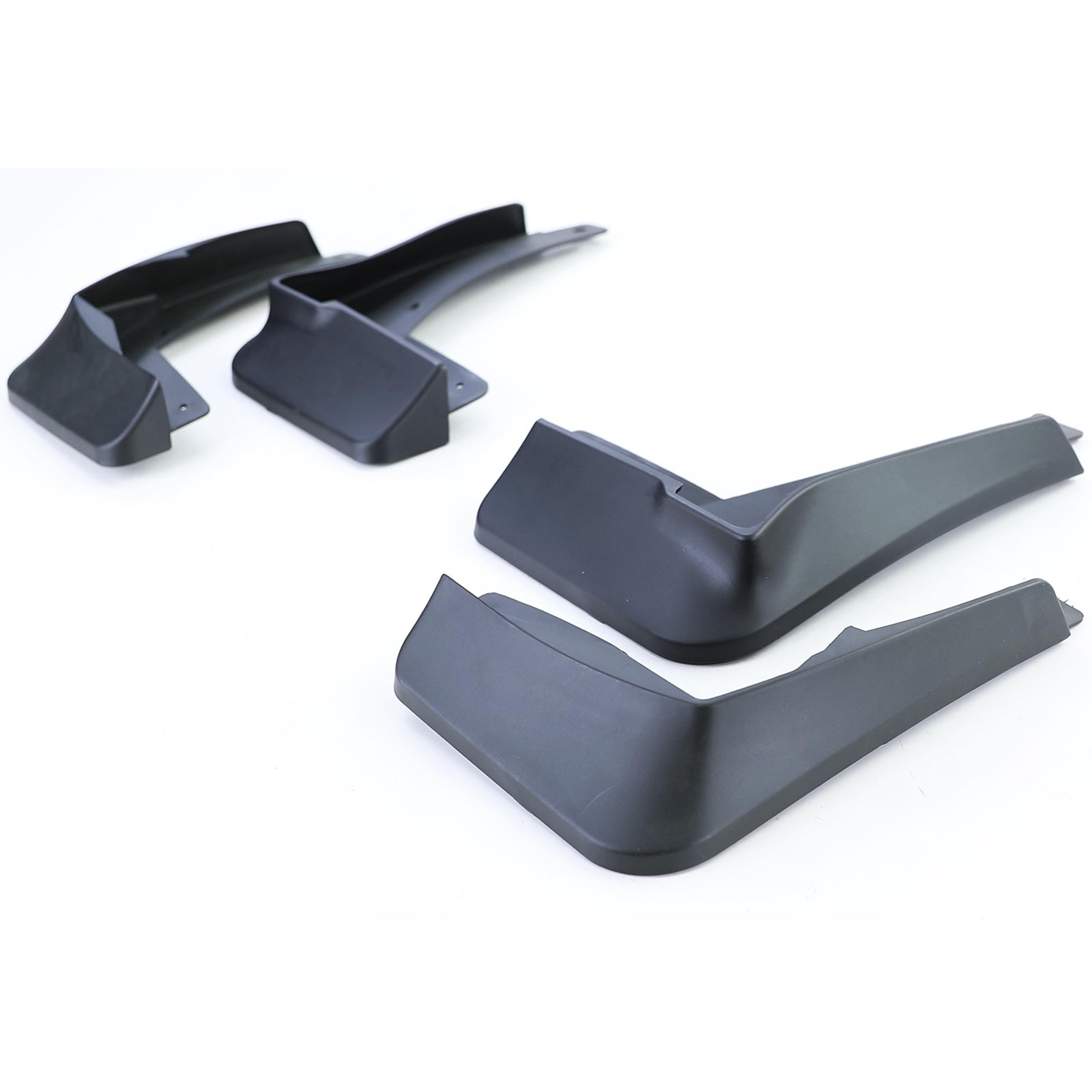 Spatlappen - geschikt voor VW Golf 8 vanaf 11/2019 - 4-delig - R-Line - zwart