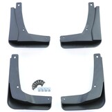 Spatlappen - voor VW Golf 8 vanaf 11/2019 - 4-delig - R-Line - zwart